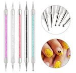 Colorful Nail Art Dotting Pens Set - Image 5